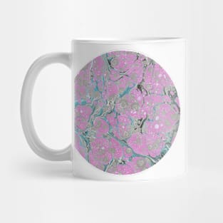 Marbled Paper Abstract: Soho 1969 Mug